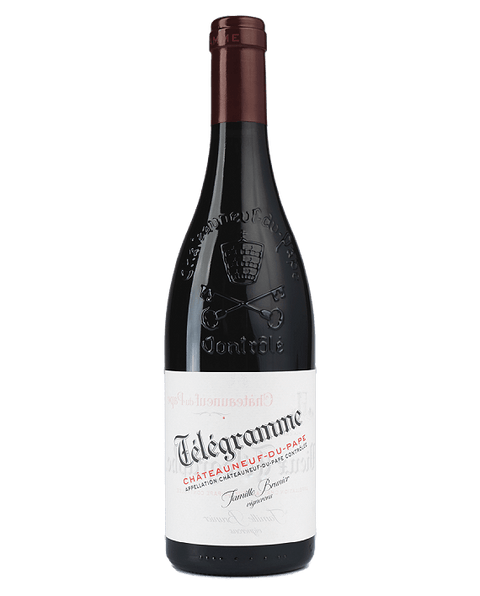 Telegramme Chateauneuf,Bottle of Telegramme Châteauneuf-du-Pape. UNCORK MEXICO.