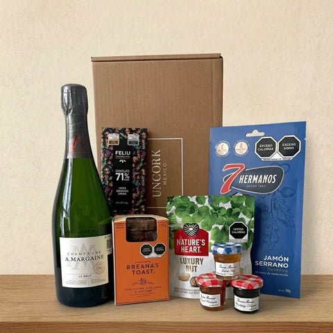 Caja regalo — Champagne & Productos Gourmet