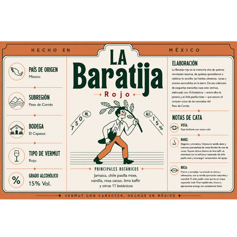 La Baratija Vermouth Rojo