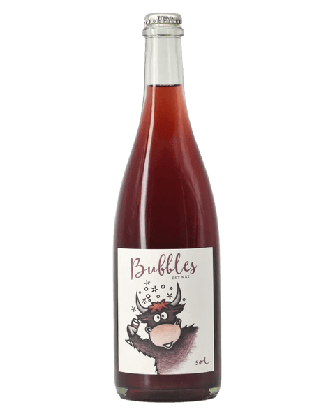 Michael Gindl Bubbles,Bottle of Michael Gindl Bubbles Pet Nat. UNCORK MEXICO.