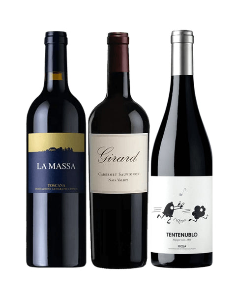 90+ Points Cellar Reds — Napa, Tuscany & Rioja