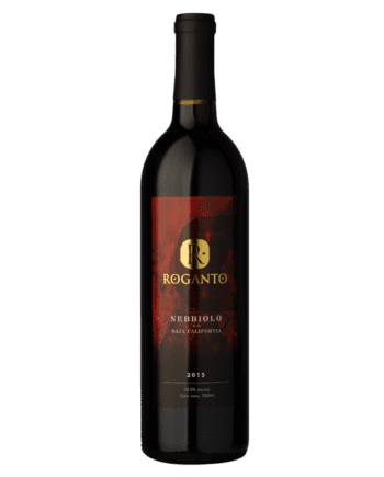 bottle of Roganto Nebbiolo 2015