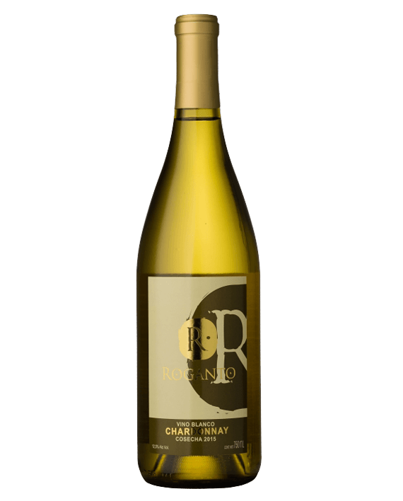 bottle of Roganto Chardonnay
