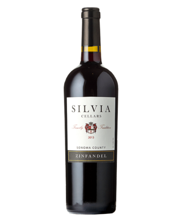 botella Silvia Cellars Zinfandel Sonoma County California