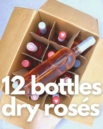 12 bottle dry roses mixed case