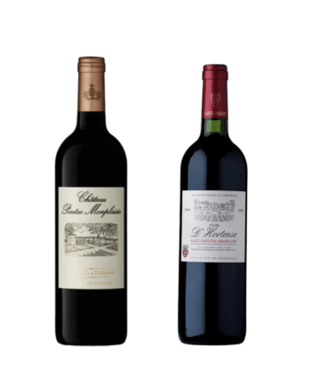 classic bordeaux red wines pack