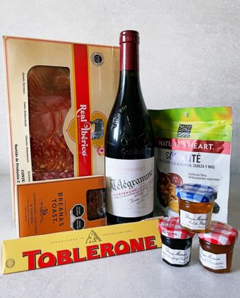 wine gift basket - chateauneuf du pape
