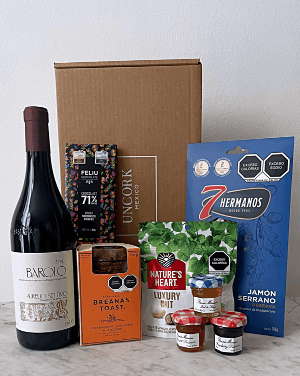 Caja Regalo — Barolo y productos gourmet