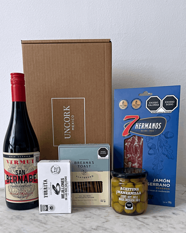 Caja de Regalo ‘Noche de Tapas y Vermut’ con San Bernabé Clásico