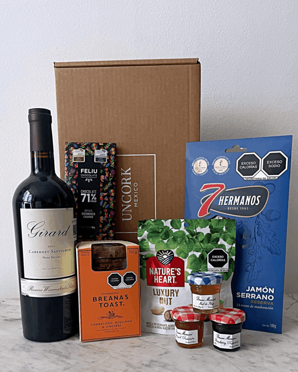 Napa Cabernet Sauvignon Wine & Gourmet Gift Box